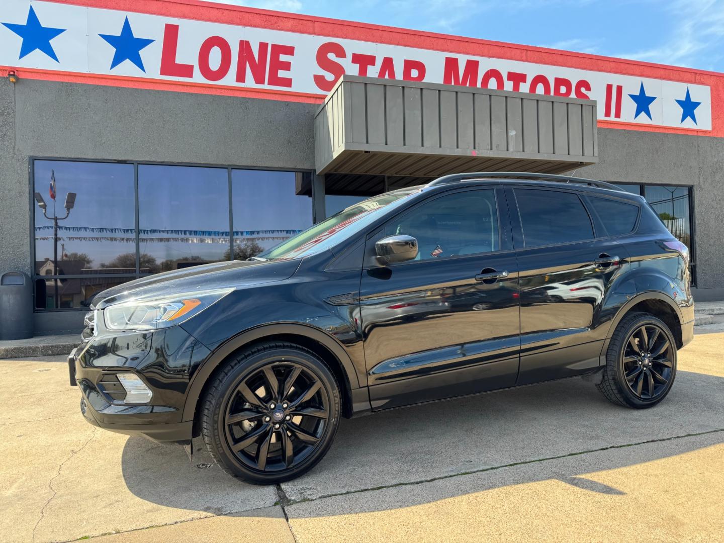 2018 BLACK FORD ESCAPE SE (1FMCU0GD4JU) , located at 5900 E. Lancaster Ave., Fort Worth, TX, 76112, (817) 457-5456, 0.000000, 0.000000 - Photo#0